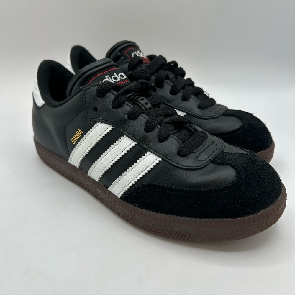 NEW Adidas Samba OG Mens size 4.5 Classic Black Suede Leather soccer sneakers - Picture 8 of 13